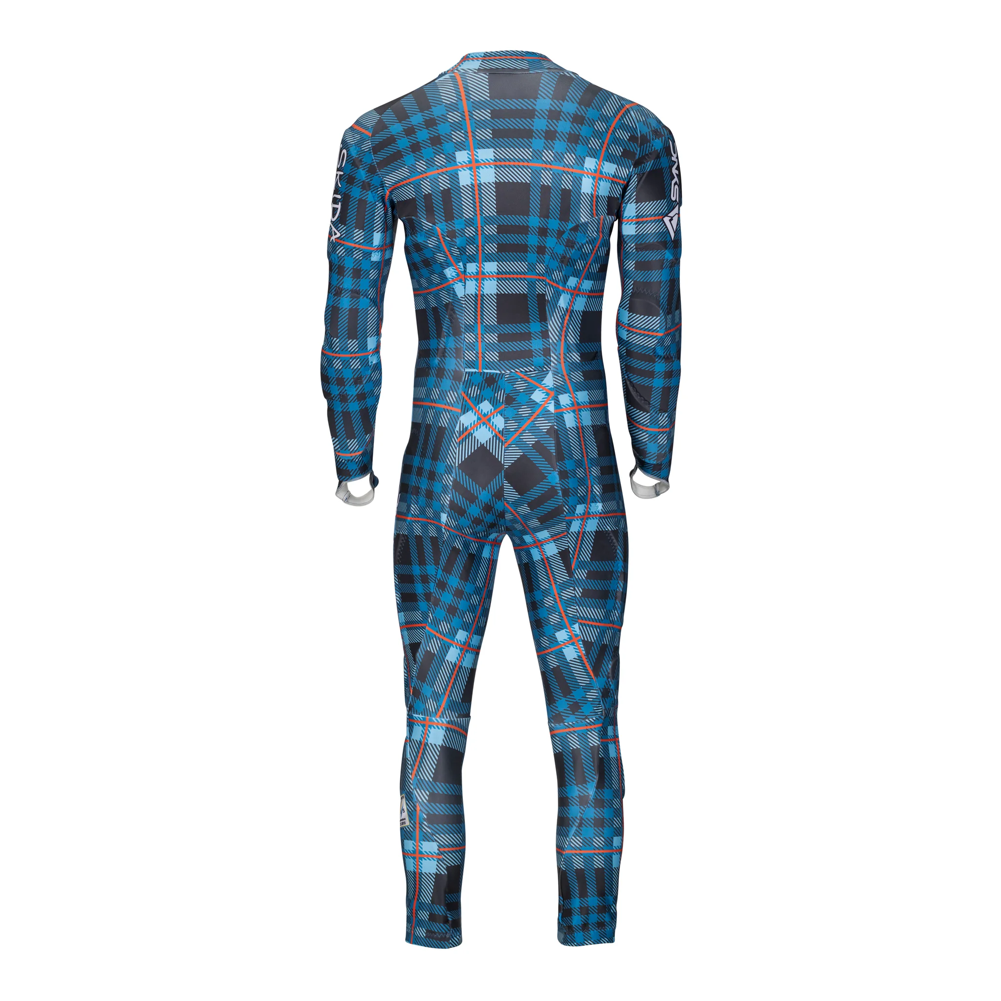 RCS Signature Adult Race Suit - Blue Plaid - Image 3